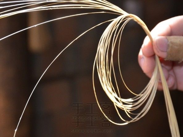 竹器探幽 贵州三穗竹编基础——竹蔑(细如丝发 薄如蝉翼)工序