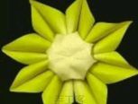 向日葵折纸教程