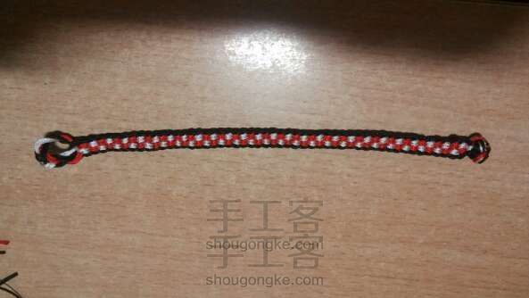 编织手链方法
