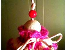 【废物改造】萌萌的羽毛球吊饰