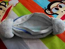 教你折韩剧中的羊角帽