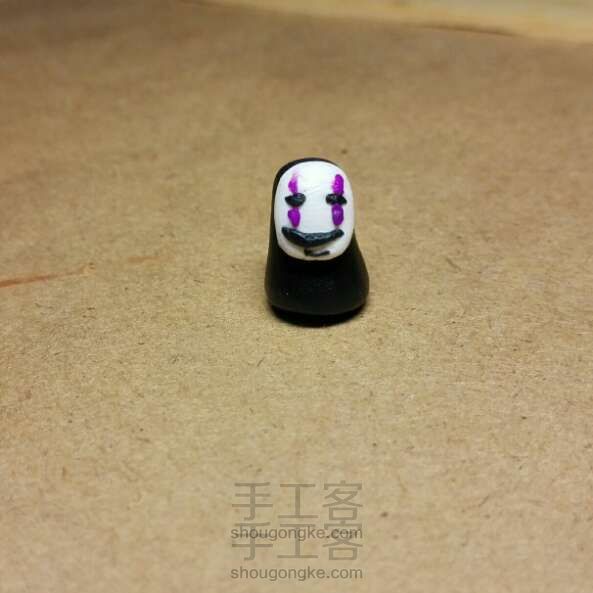 【时雨手作】陶泥教程 简单三步完成无脸男