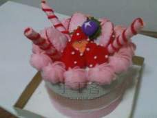 不织布蛋糕收纳盒