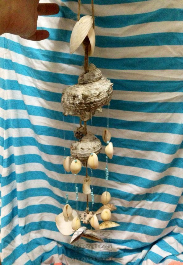 手工贝壳🐚风铃
