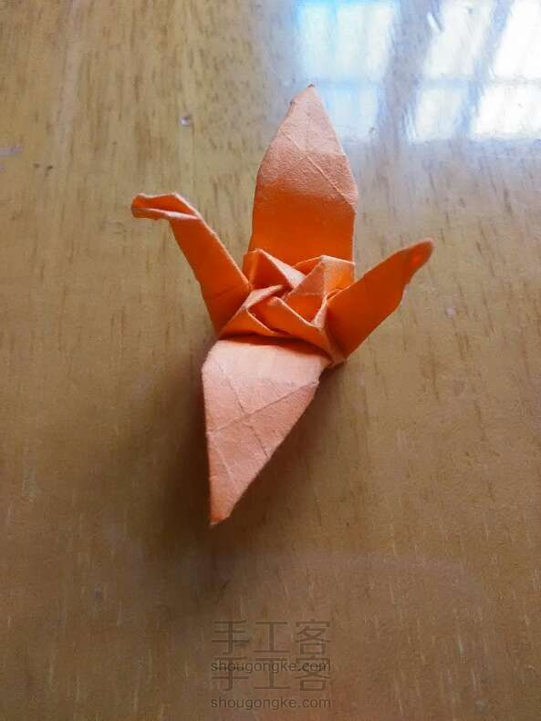 玫瑰花千纸鹤 折纸教程