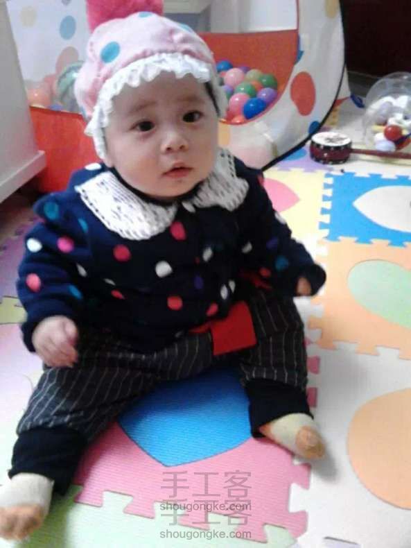 婴儿帽制作教程