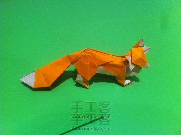 【狡猾的狐狸折纸】手工制作教程（二）