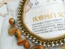 蒂哩哩编织项链教程-冬天里暖暖的饰品 蒂哩哩编织项链教程-冬天里暖暖的饰品