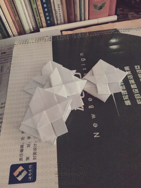 火箭信封。折纸教程