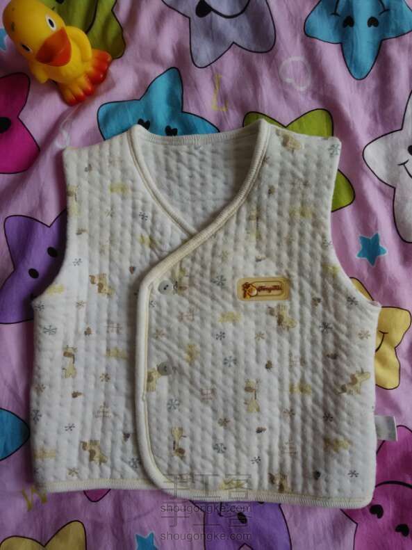 宝宝和尚服变身温暖小坎肩儿