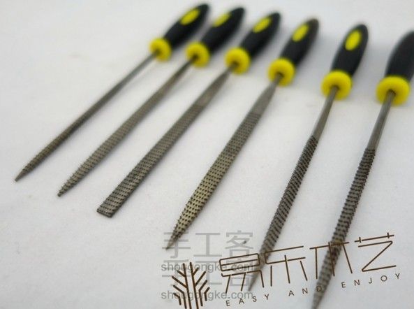 木艺制作工具介绍----锉2--什锦锉