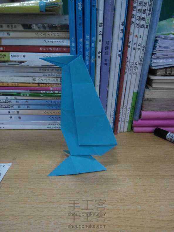 折纸手工  萌哒哒的小企鹅