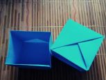 正方体盒子折纸教程