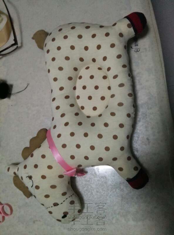 小马婴儿枕DIY教程