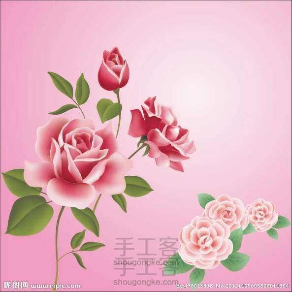 餐巾纸玫瑰花