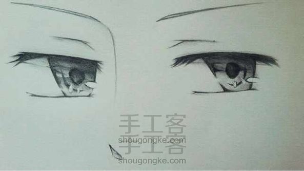 【阿秋】冷系少年的眼睛画法