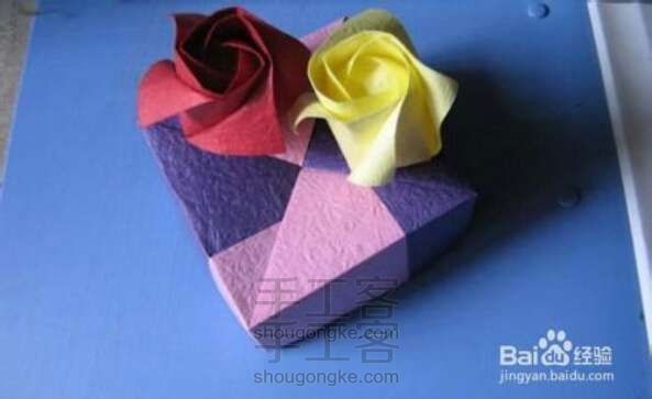 折纸玫瑰教程