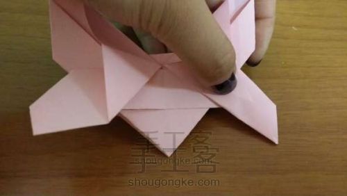 蝴蝶折纸教程 第10步