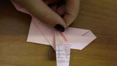 蝴蝶折纸教程 第11步