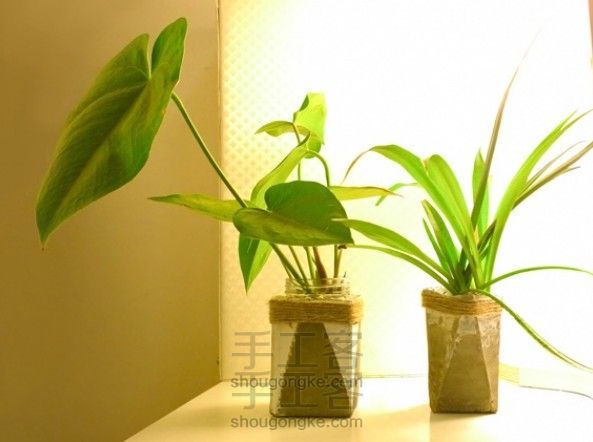 水泥花盆手工制作教程