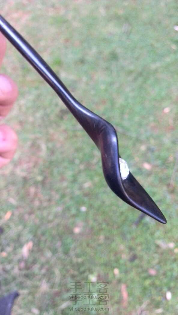 原创花型发簪制作过程