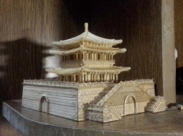 壮哉!我大西安钟楼,筷子制作教程