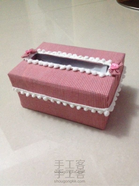 纸箱改造纸巾盒