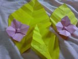 简单的叶子折纸教程