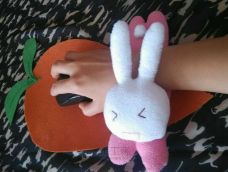 小兔子爱吃胡萝卜鼠标垫，瞬间让你爱上鼠标！