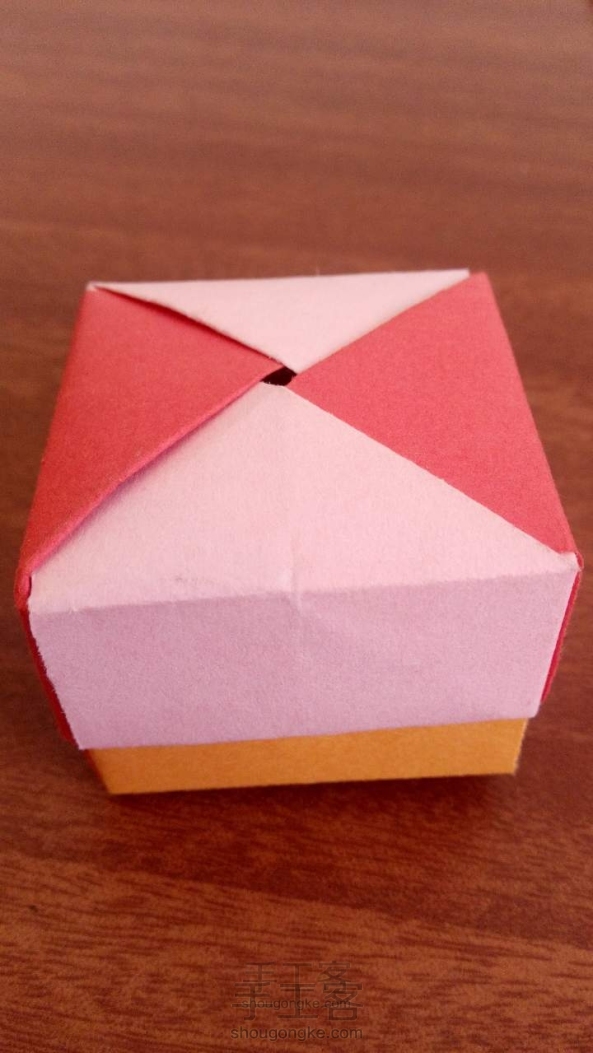 手工精致小盒子 折纸教程