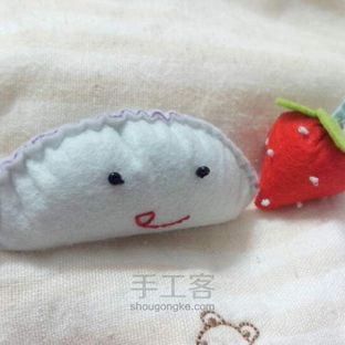 冬至，不一样的饺子 不织布教程