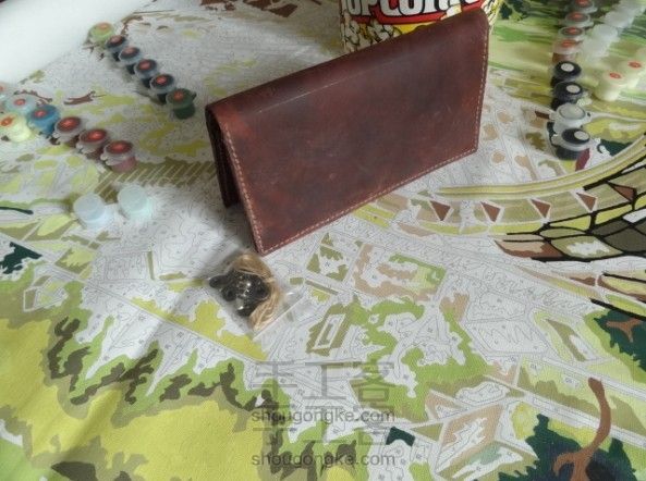 『成品可购』红色长夹制作教程,可手拿。