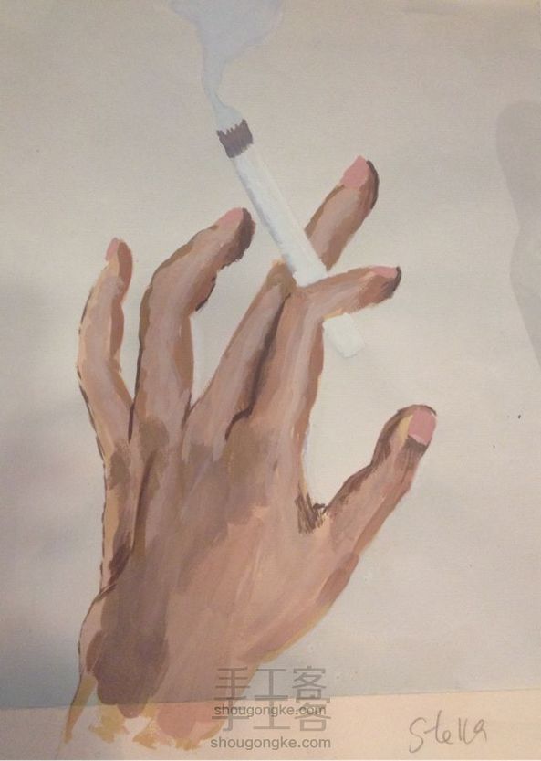 素描各种手势的画法和技巧
