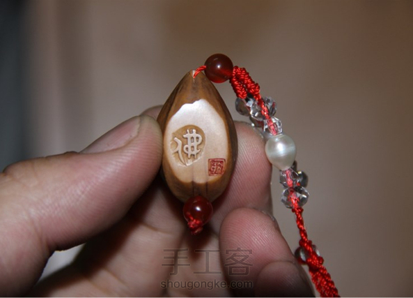 弥勒,半身挂坠 核雕教程