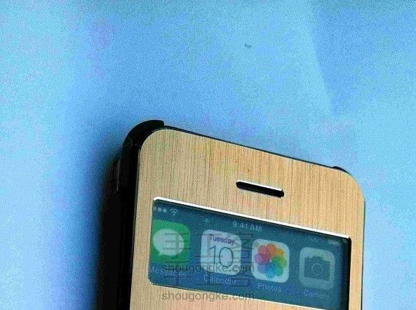 第二期：土豪金Iphone5手机皮套制作教程