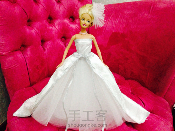 一衣四穿的娃娃婚纱制作教程