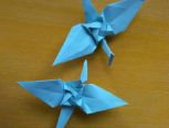 玫瑰纸鹤折纸教程（修改版）