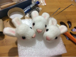 羊毛毡小兔子教程