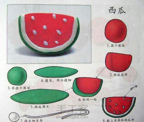 橡皮泥手工教程大全,有萌宝的果断收藏