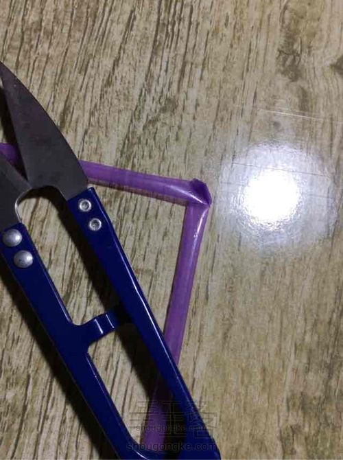 夜光星星制作教程--塑料管 第6步