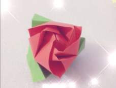教你用一个正正方方的小盒子变出一朵玫瑰花！