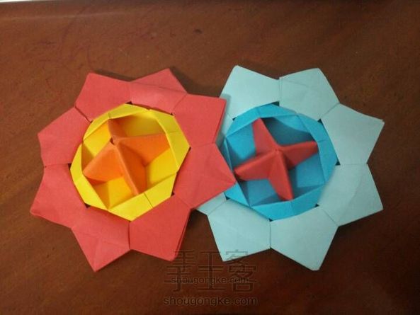 (亲子手工)折纸玩具 旋转陀螺 教程