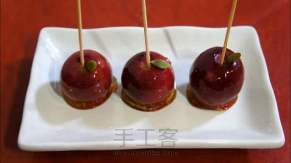 【美食4】制作超简单糖苹果