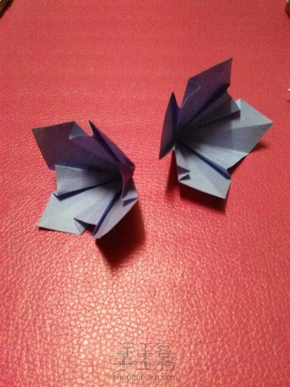 手工折纸教程,木槿花