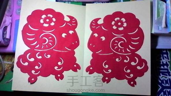 新年到了,和大家分享一种简单的剪纸方法