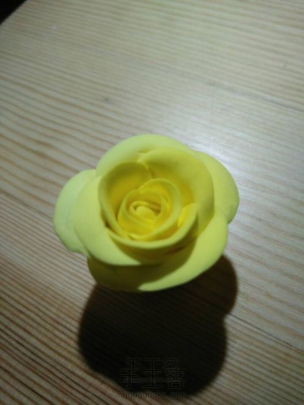 渐变色玫瑰花 制作教程