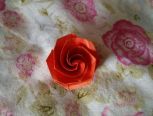 原创迎新小玫瑰 折纸教程