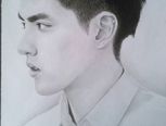 EXO吴亦凡素描手绘教程