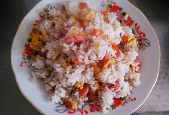 简易蛋炒饭制作教程~