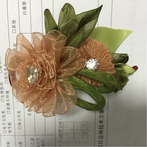 「龙抬头」春蕊-文艺范系列头饰制作教程